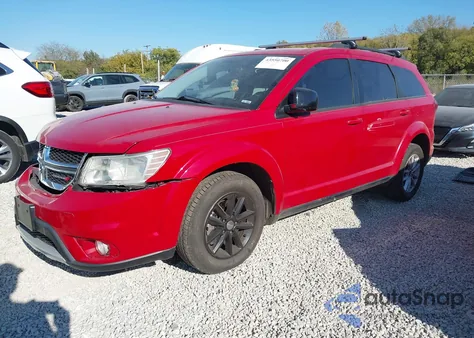 2017 Dodge Journey Sxt Awd z USA, uszkodzony, nr VIN 3C4PDDBG9HT577855